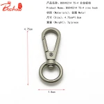 Wholesale Handbags Hardware Accessories Inside 16/18/20/25/32/38mm Zinc Hook Buckle Purse Metal Part Ladies Wallet BS040213-18