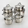 Wholesale kitchen appliances stainless steel cooking pots and sets