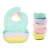 Import Wholesale Manufacture Private Label Custom Waterproof Silicone Baby Feeding Bib from China