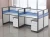 Import wholesale modern office desk cubicles for 4 people office cubicle workstation modular design from China