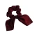 Import Wholesale New Design Long Ribbon Different Solid Colors Velvet Bow Hair Scrunchies for Women rubber band scrunchies hair from China