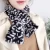 Import Wholesale New Design Soft Winter Ladies Fashion Leopard Dot Print Fake Fur Cross Scarf from China
