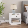 Wholesale Nightstand with Drawers, HOOBRO Brand Bedside Table with Drawer, Nightstands Bed Side Table with Drawer for Bedroom