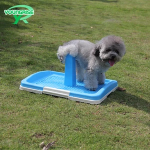 wholesale pet shop products plastic indoor dog toilet for male dog