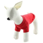 Wholesale Plain Pet Summer Clothes Dog T shirt Clothes