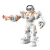 Import wholesale plastic electronic intelligent infrared remote-controlled robot toy with light walking from China