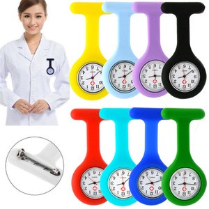 Wholesale Portable Silicone Digital FOB Nurse Watch Pocket Silicon Nurse Watch Nursing FOB Watch