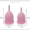 Wholesale Price Custom FDA Hygiene Feminine Menstruation Lady Medical Silicone Collapsible Reusable Clean Menstrual Cup