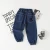 Import wholesale price new fashion spring boys blue jeans Mini English embroidery pants boys jeans from China