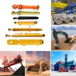 Wholesale Price OEM Factory Customized Spare Parts Car Lifting Steering Scissor Lift Crane Dump Truck Hydraulic Hoist Hydraulic Cylinder Manufacturer in China