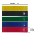 Wholesale Private Label Physical Therapy Fitness Stretch Elastic Exercise Bands