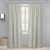 Import wholesale pure flax linen living room curtain custom design curtains from China
