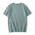 Import Wholesale Short Sleeve Custom Logo Printing T Shirt Blank Cotton Mens Plain Dyed  T-shirts from China