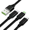 wholesale usb cable multi fast charging data cable mobile phone charger cable 3 in 1
