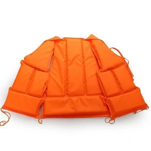 Wholesale water safety products orange light work vest life jacket