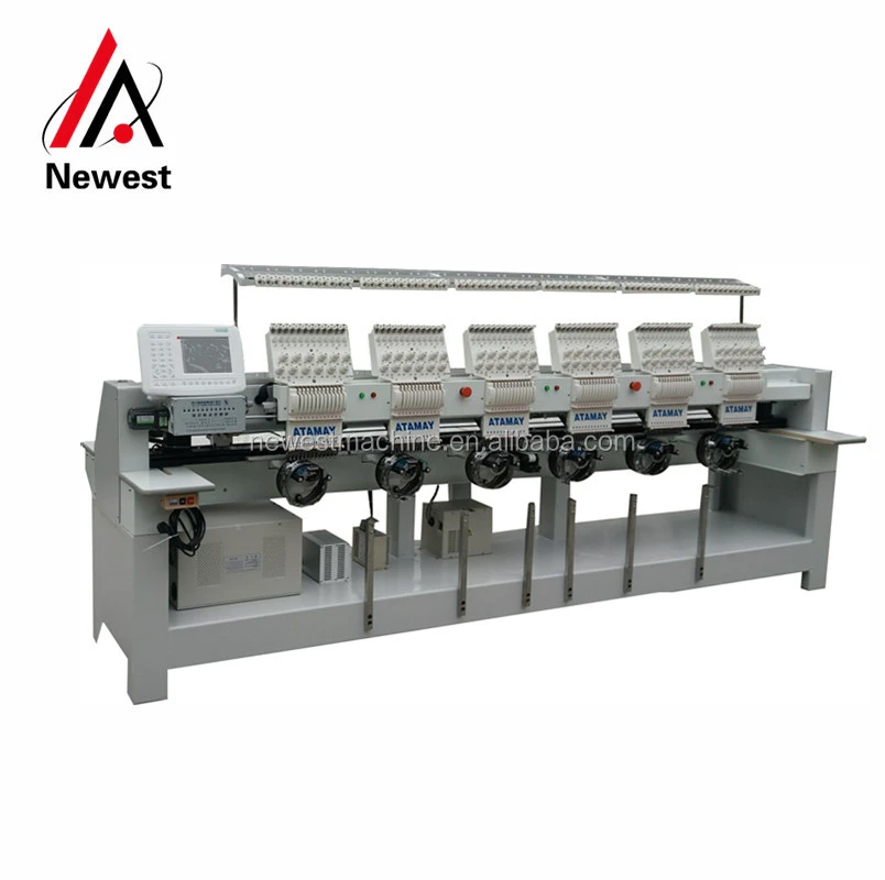 Wholesales Custom Unique small computerized embroidery machine ,china embroidery machine spare parts ,10 head embroidery machine