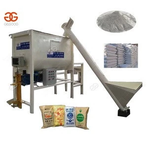 Widely Used Dry Putty Plaster Powder Lime Sand Concrete Packing Machine Cement Mortar Mixing Machine