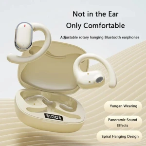 Wireless Headset Earphones Wireless Earphone BT Earbuds Led Display Power Bank Headset Microphone BT Earphone