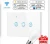 Import Wireless Smart Touch Wall Control Light Switch With 3 Gang ON/OFF Touch Panel us  Standard Home Automation from China