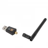 Wireless usb network cards with wifi antenna 600 Mbps Dual Band 2.4/5Ghz wireless network adapter w/Antenna