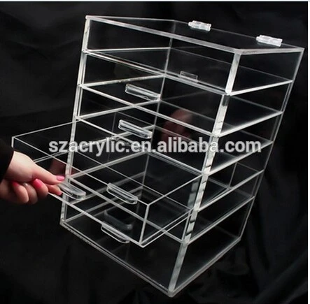 with drawer acrylic box