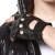 Women Fashion Punk Fingerless Gloves Unisex Rock Motorcycle Personality Gloves Thermal Leather Winter Gloves Mittens