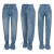 Import Women Hot Onsale Fashion Streetwear Colors Mid Waist Denim Female Bottoms Ladies Trousers Jeans Pants from China
