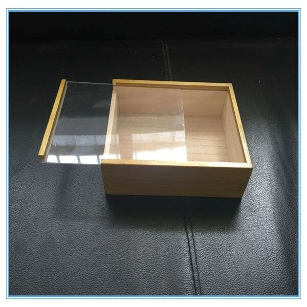 Wooden storage box with sliding lid - Wholesale Bamboo Products  Manufacturer
