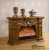 Import Wood hand carved antique heating fireplace from China