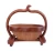 Import Wooden Fruit Basket with Handle Kitchen Accessory from India