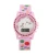 Import wristwatches and digital watch LCD Watch with PVC watch band from China