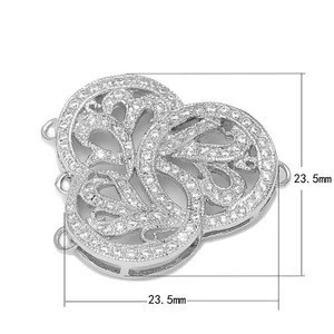 XD SB267 New Arriving 925 Sterling Silver Connectors Fancy Jewelry Accessories
