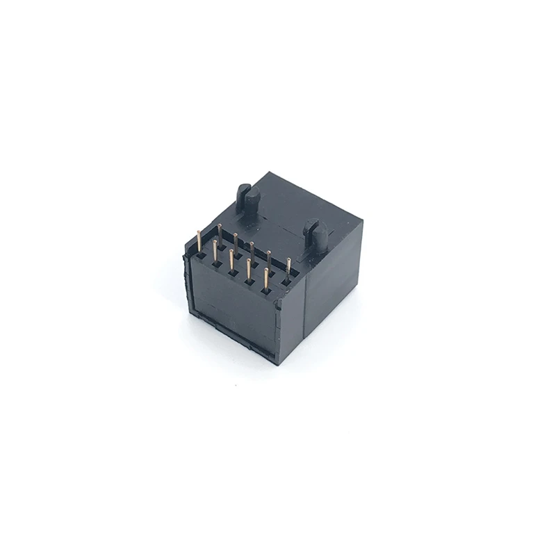XL-11100 High Quality 10 pin RJ45 Connector Modular Jack for PCB and Faceplate
