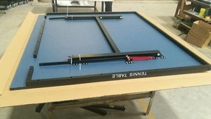 Xmlinco competitive price for 9ft blue tennis table top