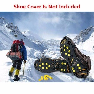 YF Grippers Snow Ice Durable Grips  Anti Slip Climbing Spikes Crampon Cleats