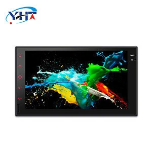 YHT 7 inch Double 2 Din android Car Video NO Dvd Player Radio Stereo GPS Nav with FM Bluetooth