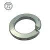 Zinc plating round curved spring lock washer