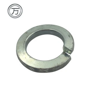 Zinc plating round curved spring lock washer
