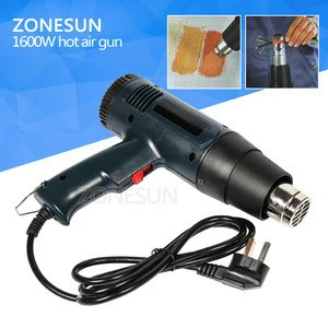 ZONESUN Glue Gun 882 Temperature Adjustable Hand Held 1600W Heat Gun hot air gun heating element