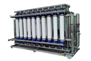 UPVC / SS Hollow Fiber UF Membrane 500~10000 lph Ultrafiltration Machine