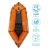 Import 2022 new packraft made by tpu and portable fold single inflatable kayak from China