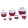 (0.1+0.25+0.52+0.95+1.5+2.7+4.5L) Portion Control Diet Container 7 Kit Diet Fix CONTAINERS NESTING With lids