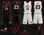 Custom Sublimated Basketball Uniform for Team Performance and Style