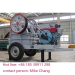 Low Price Small Diesel Mini Jaw Crusher Mobile Stone Jaw Crusher Plant For Sale In Africa