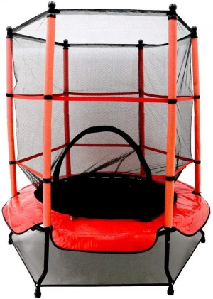 54inch indoor kids trampoline with safety net