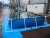 Import 4m*3m*0.8m Rectangle Shape Steel Frame Collapsible Fish Pond from China