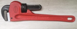 JTDCOM Heavy Duty Pipe Wrenches American Type with CRV Hook Jaw