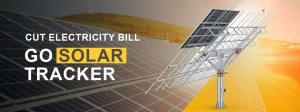 Cut electricity bill, go solar tracker