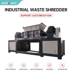 Bulky Waste Shredder for Recycling Metal Scraps/Used Tires/Soild Waste/Plastic/Wood [Support Customization]