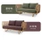 Import Woven rattan sofa from China